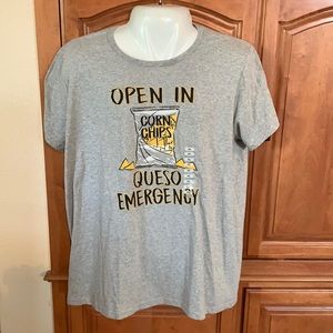 “Open in Queso Emergency” T-shirt